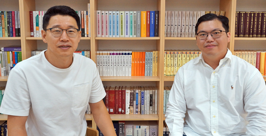 도성룡 교수와 송창훈 학우
